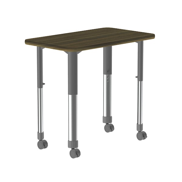 TFL Collaborative Desk - Casters - Rec